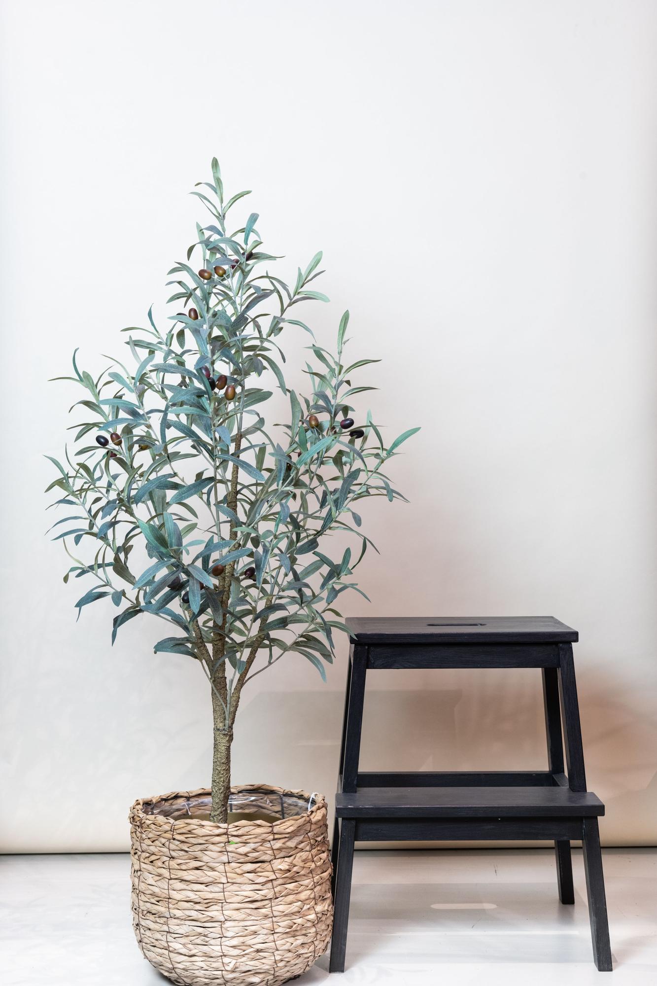 Kunstpflanze Olea europaea Olivenbaum 115 cm – Pflegeleicht & Realistisch | Pflanzfix24.de - Pflanzfix24.de
