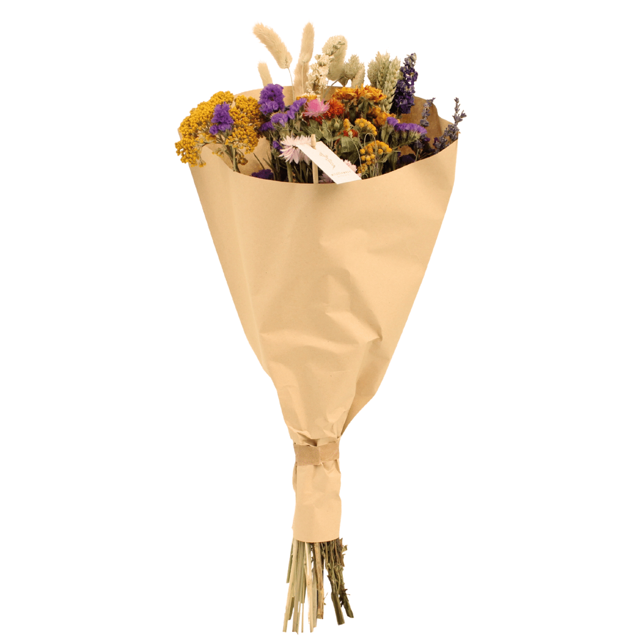 Trockenblumen Feldblumenstrauß Multi Ø25cm | Pflanzfix24.de - Pflanzfix24.de