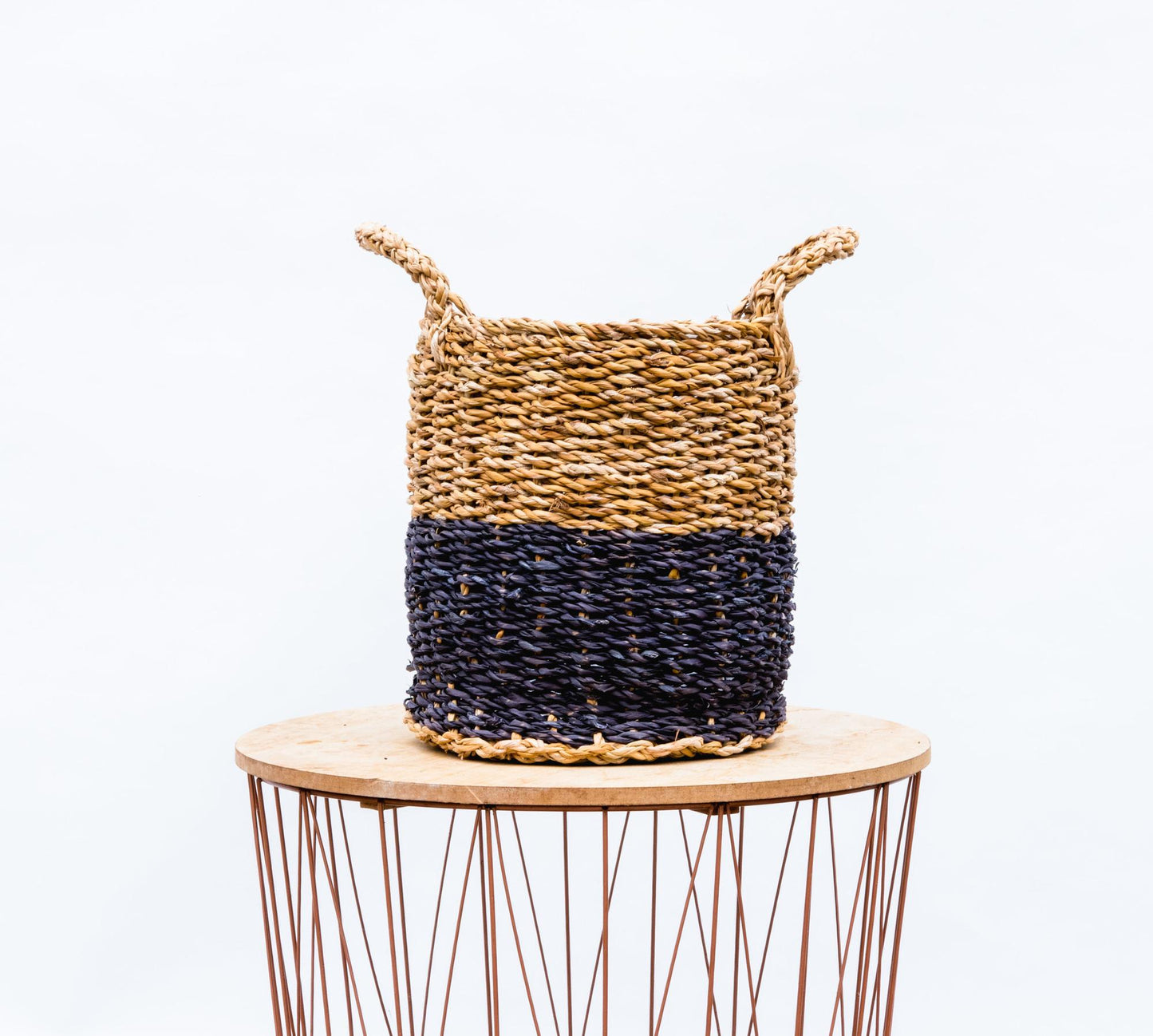 Korb Vic 26x33 cm – Naturmaterial, rund & elegant | Pflanzfix24