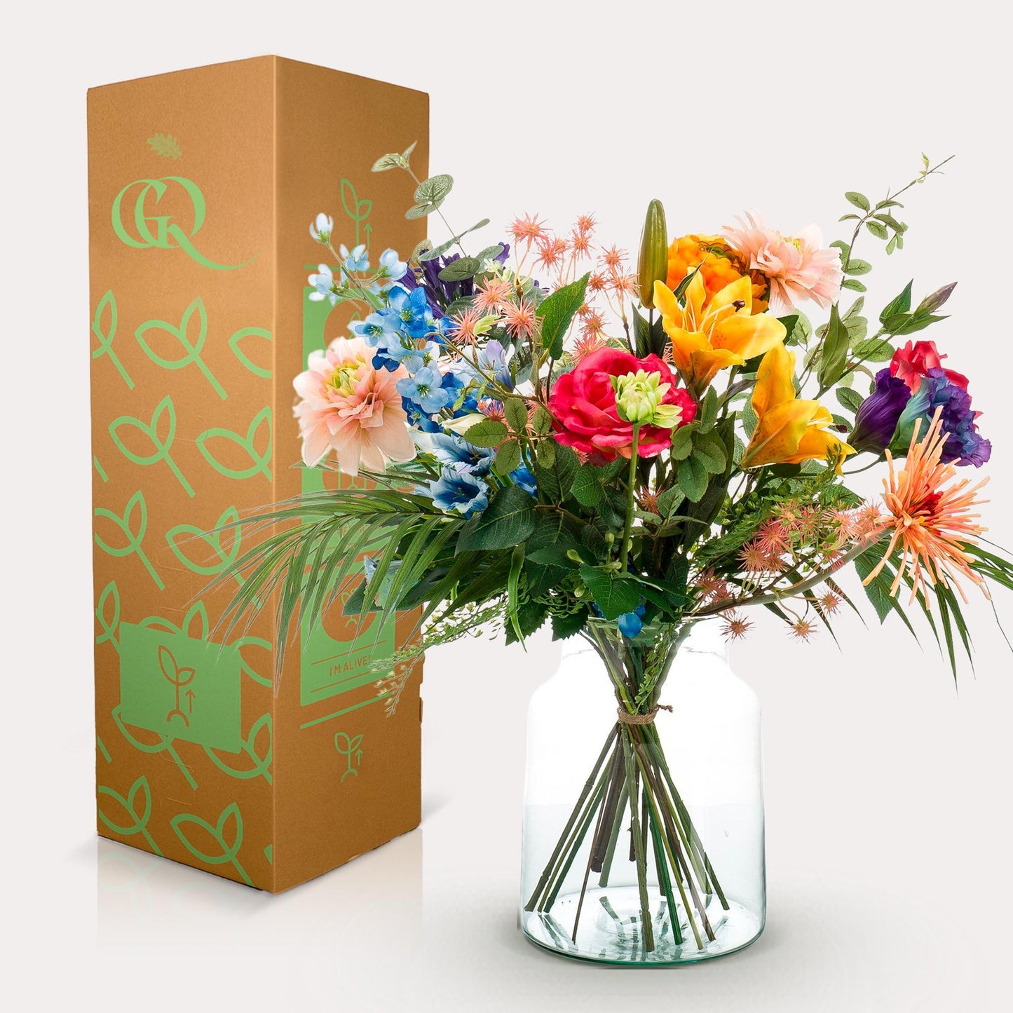 Kunstblumenstrauß Pretty Powerful – 67 cm | Pflanzfix24.de - Pflanzfix24.de