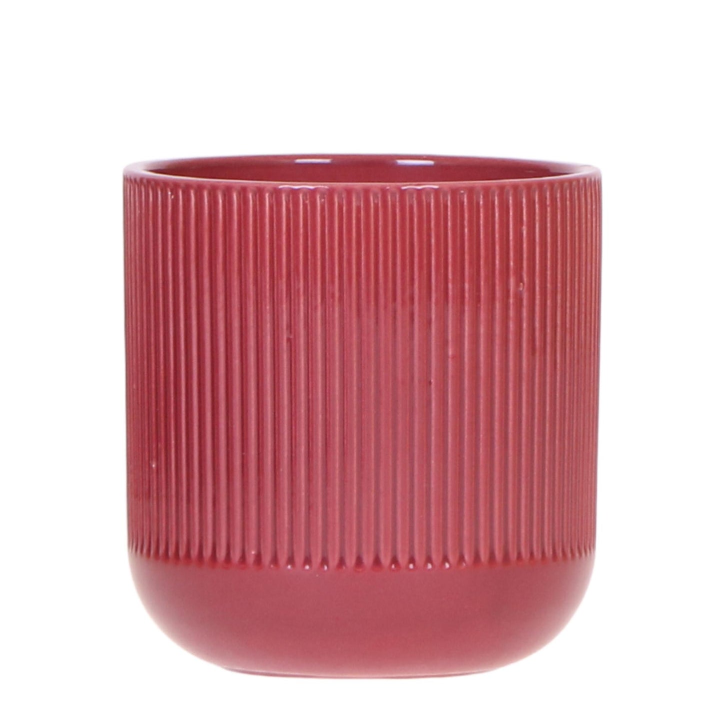 pflanzfix24 | Kolibri Home Flare Dekotopf - Rot - Ø9cm