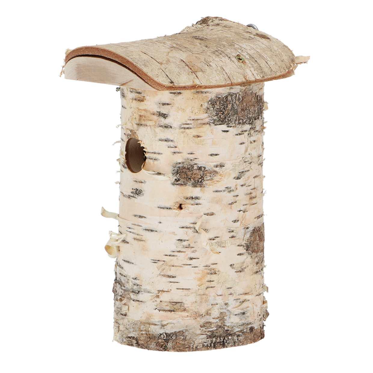 Vogelhaus Blaumeise Nistkasten aus Birkenholz – Pflanzfix24.de - Pflanzfix24.de