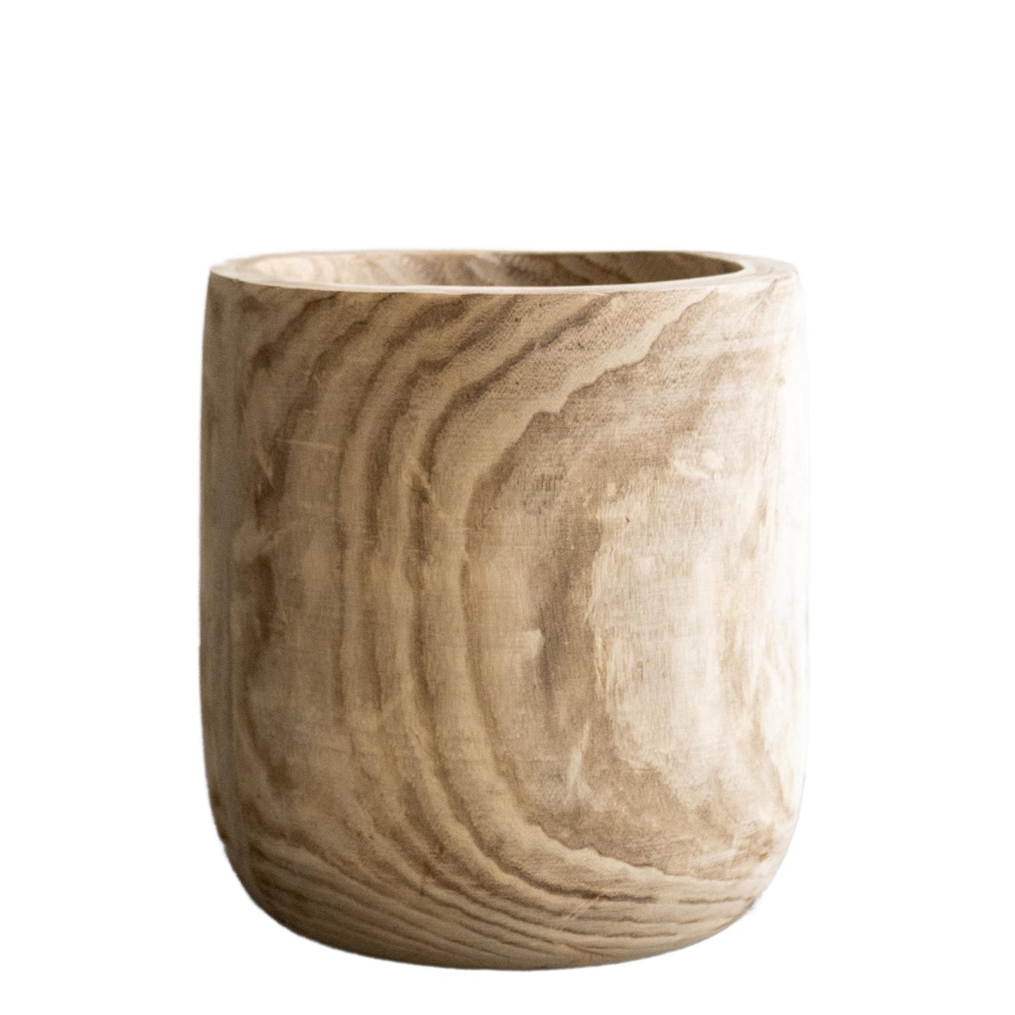 Pia Blumentopf - XL - Holz Hellbraun - H42 W40 - Pflanzfix24.de - Pflanzfix24.de