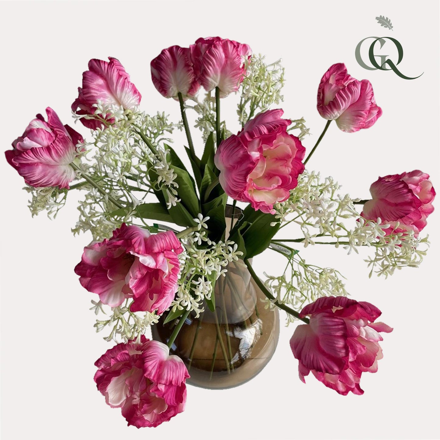 Kunstblumenstrauß Romantic Glam – 80 cm | Pflanzfix24.de - Pflanzfix24.de