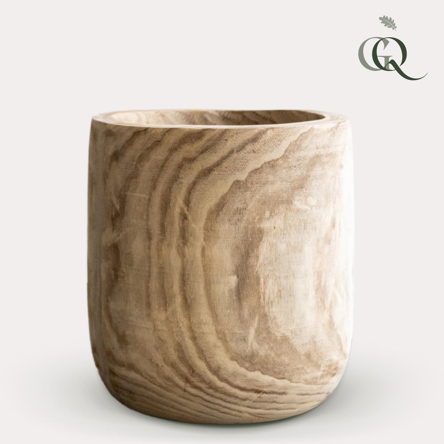 Pia Blumentopf - XL - Holz Hellbraun - H42 W40 - Pflanzfix24.de - Pflanzfix24.de