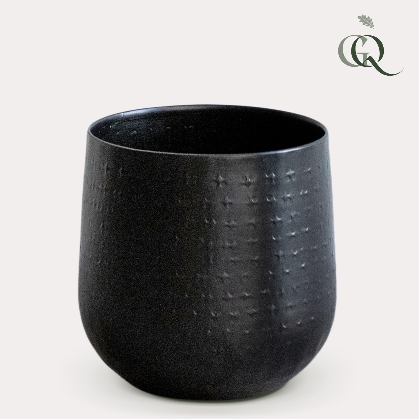 Gina Da Karakter pot mat black - S - H16 W16 - Pflanzfix24.de - Pflanzfix24.de