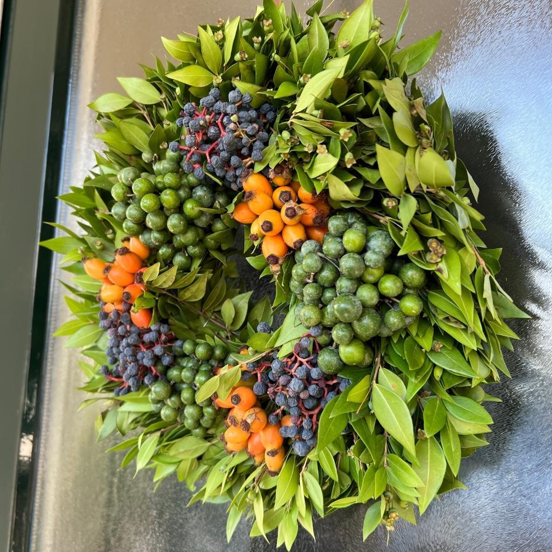 Herbst Deko Kranz Luca | Ø 30 cm | Pflanzfix24