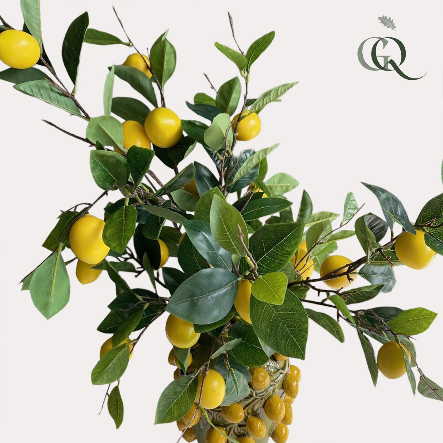 Kunstblumenstrauß Lemon Glow – 80 cm | Pflanzfix24.de - Pflanzfix24.de