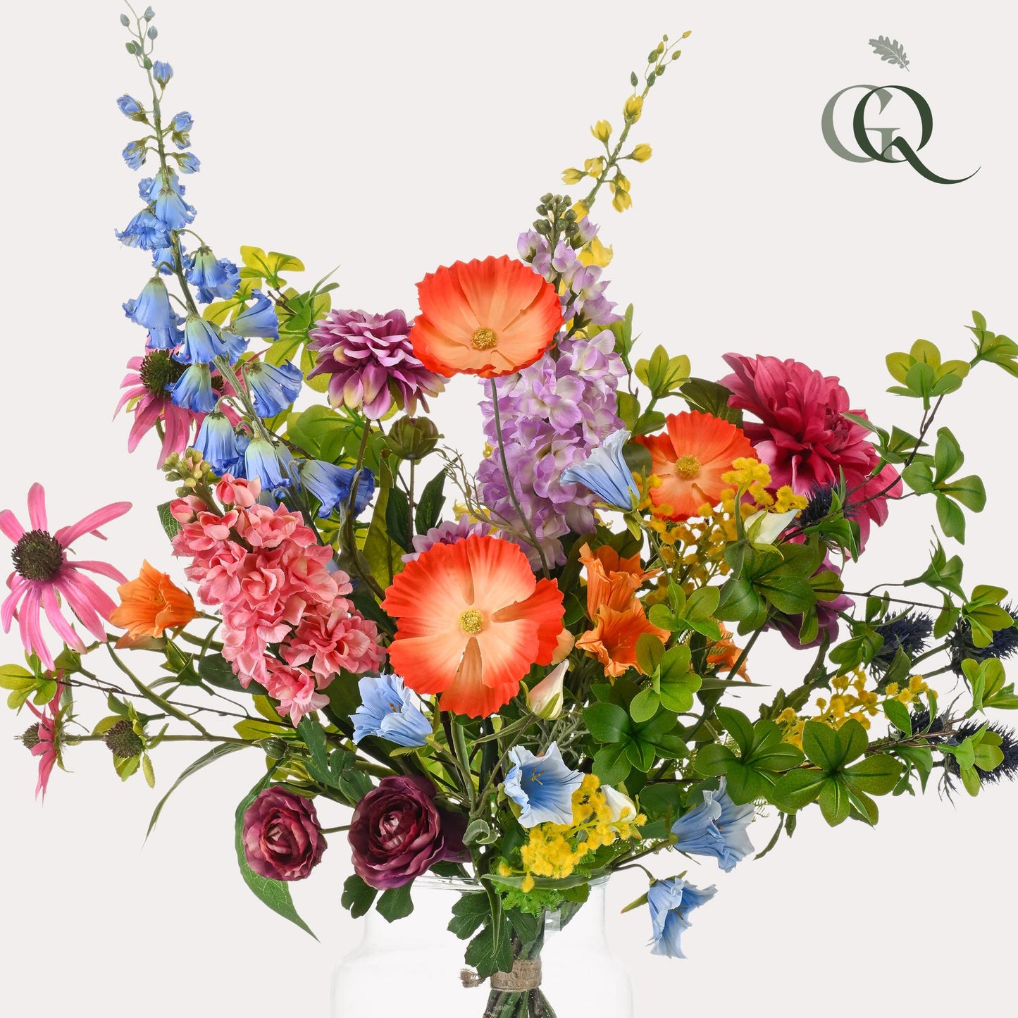 Kunstblumenstrauß Electric Love – 90 cm | Pflanzfix24.de - Pflanzfix24.de