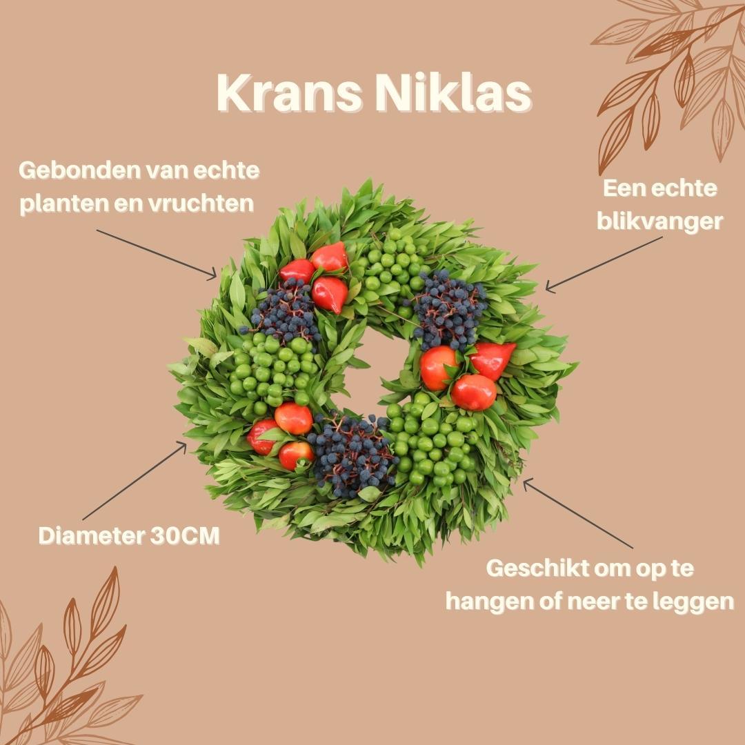 Echter Kranz Niklas | Ø 30 cm - Pflanzfix24