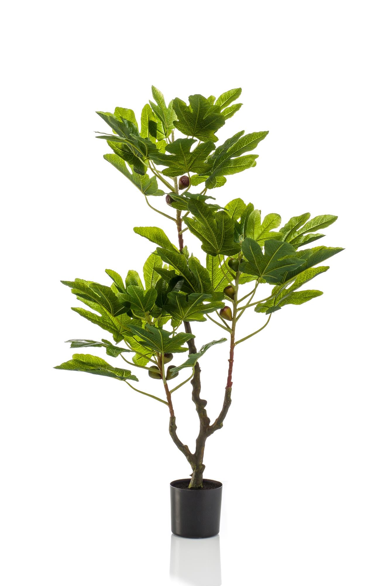 Ficus Carica Kunstfeigenbaum 95cm – Mediterran | Pflanzfix24.de - Pflanzfix24.de