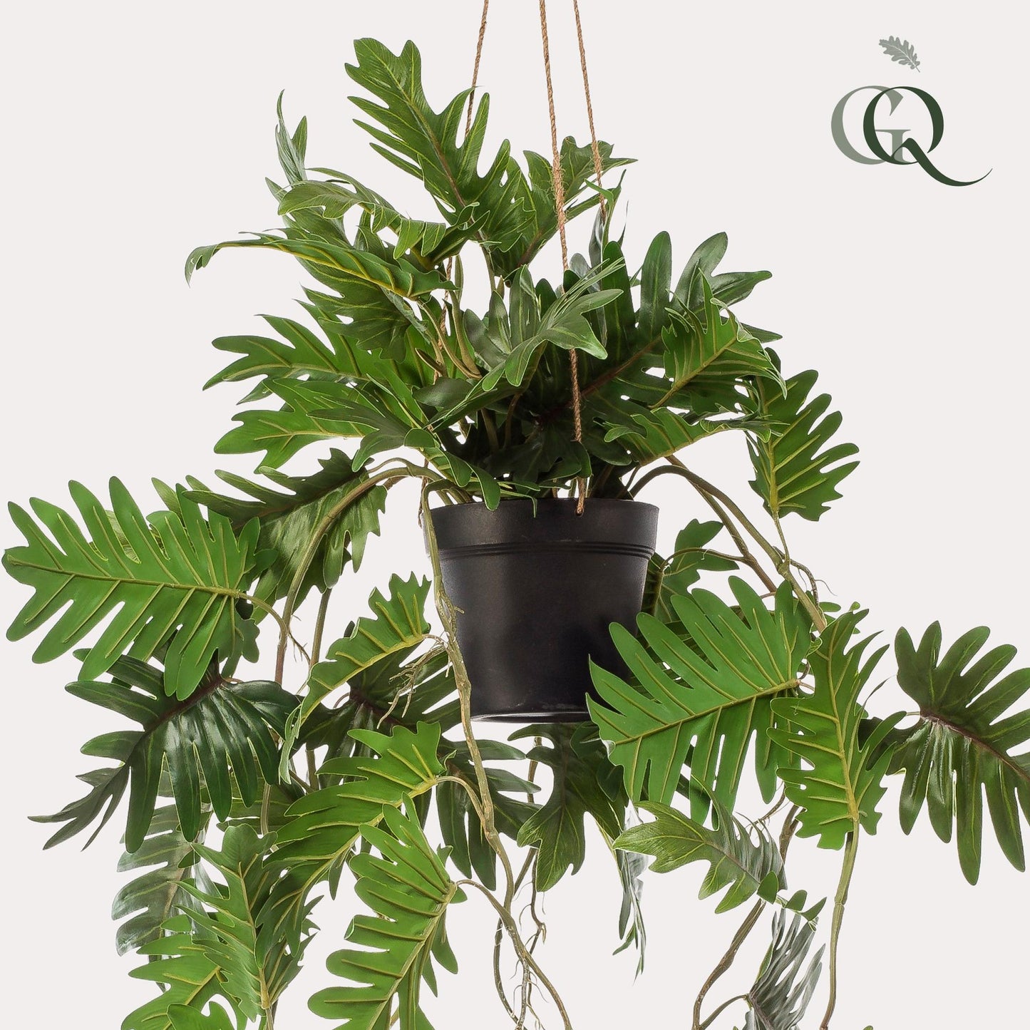 Kunstpflanze Philodendron 80 cm - Pflanzfix24.de - Pflanzfix24.de