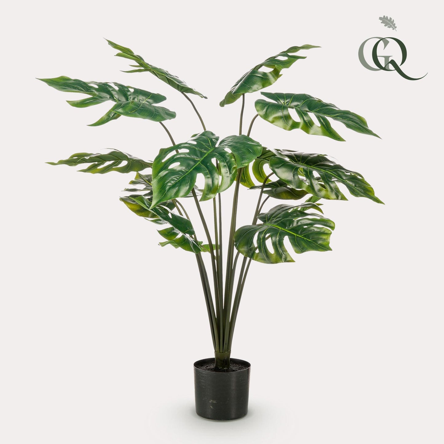 Kunstpflanze Monstera Deliciosa – Löcherpflanze – 95 cm – Natürlich & Pflegeleicht | Pflanzfix24.de - Pflanzfix24.de