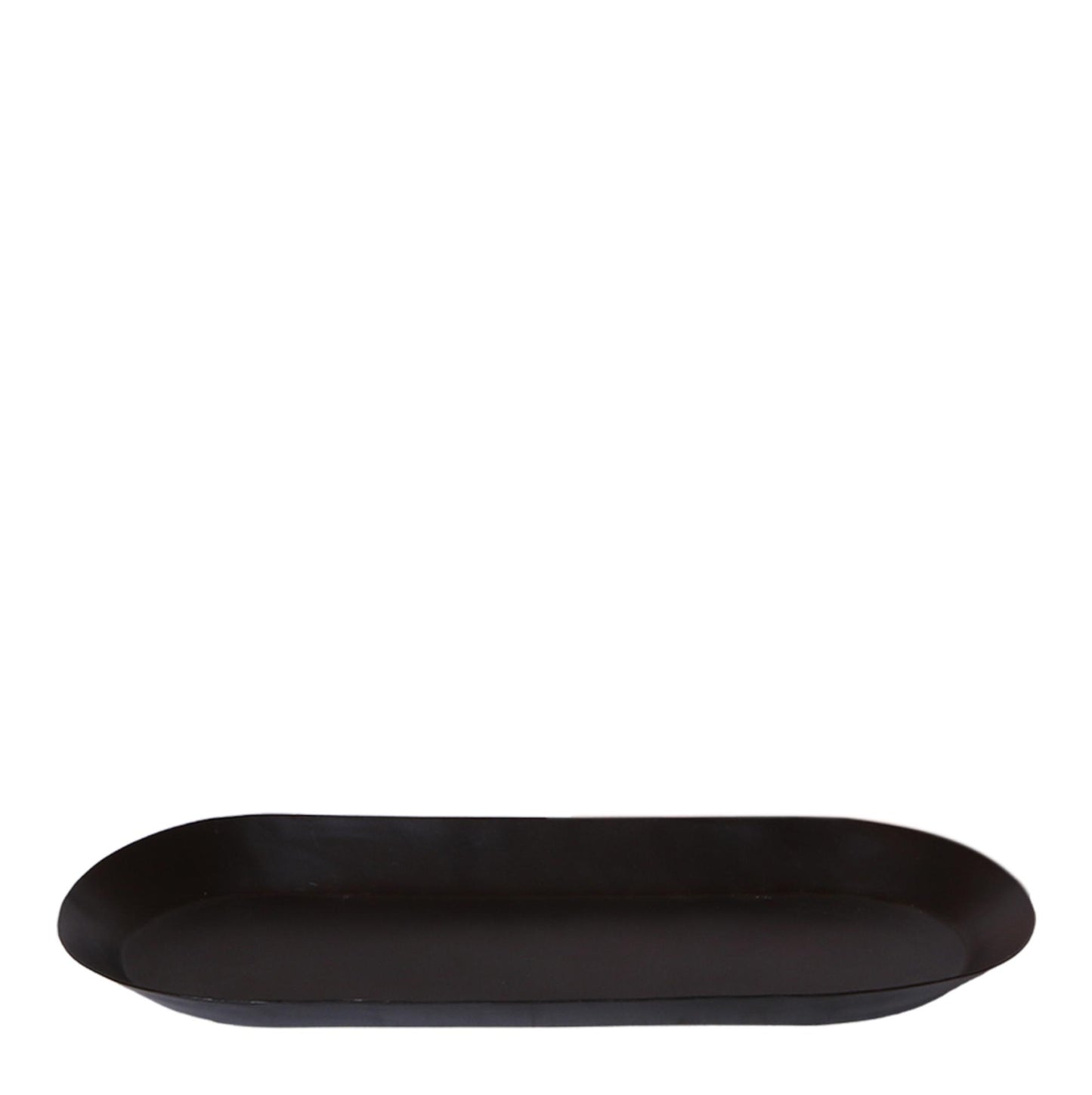 Ovales Tablett Schwarz Ø30cm – Kolibri Home | Pflanzfix24.de - Pflanzfix24.de