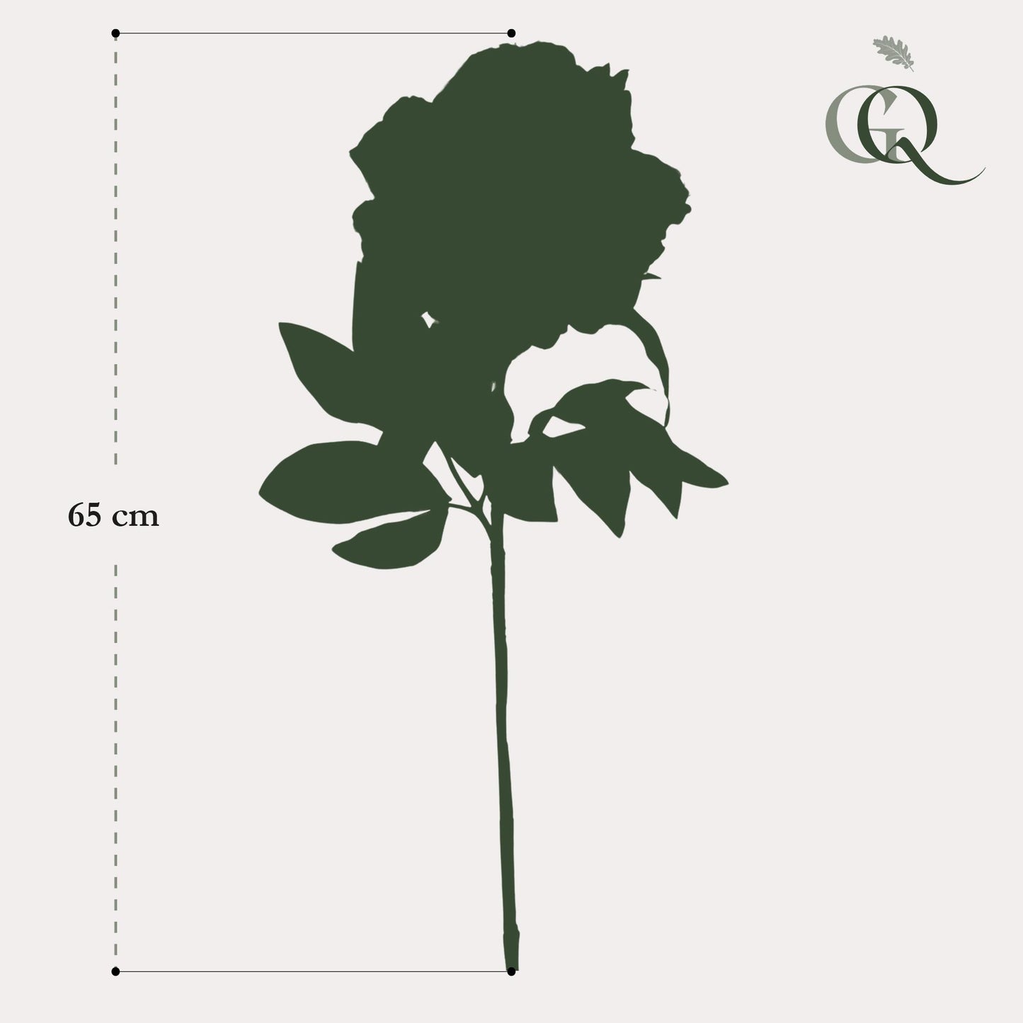 Kunstblumen Pfingstrosen Rosa – 5er Set – 65 cm | Pflanzfix24
