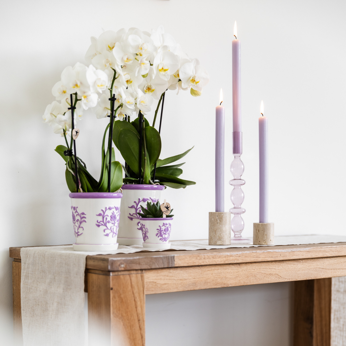 Malaga Topf Lilac Ø9cm – Dekorativer Keramiktopf | Pflanzfix24