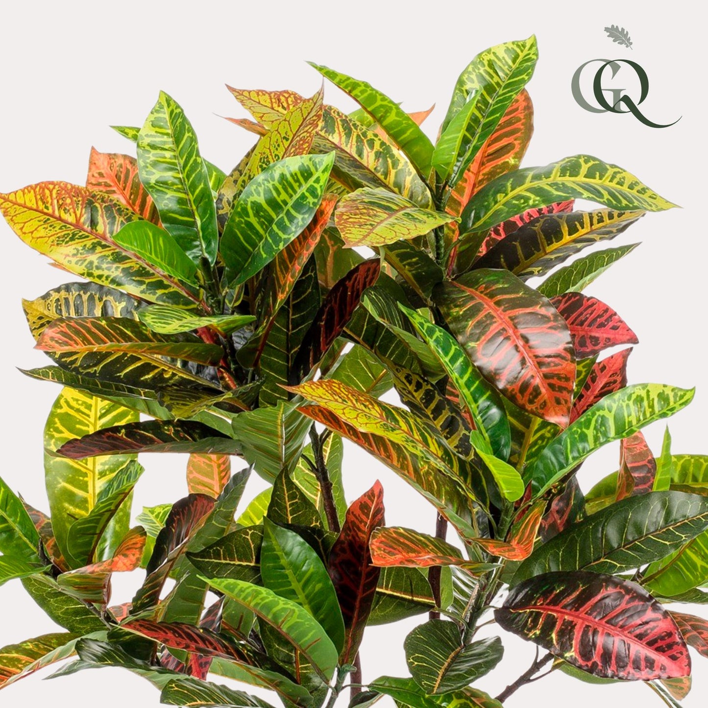 Croton Codiaeum Kunstpflanze 120cm – Wunderstrauch | Pflanzfix24.de - Pflanzfix24.de
