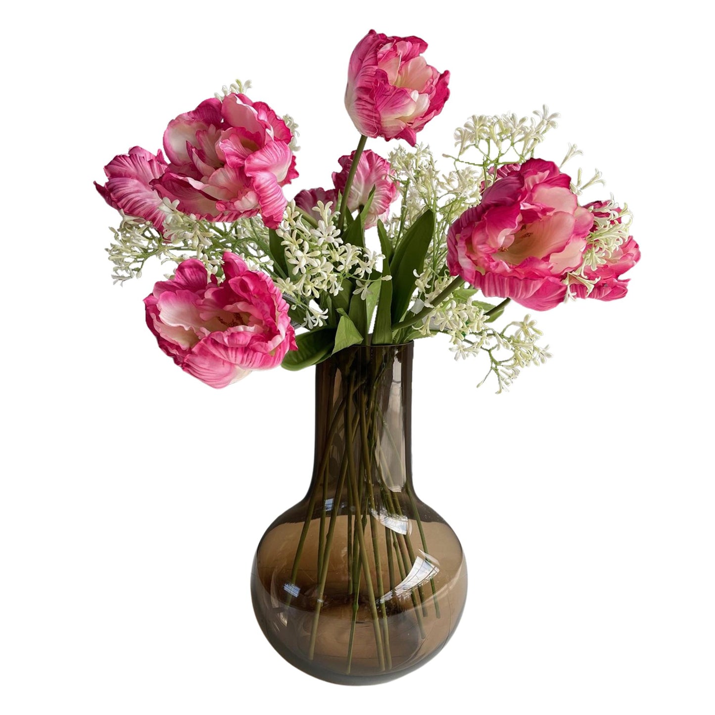 Kunstblumenstrauß Romantic Glam – 80 cm | Pflanzfix24.de - Pflanzfix24.de