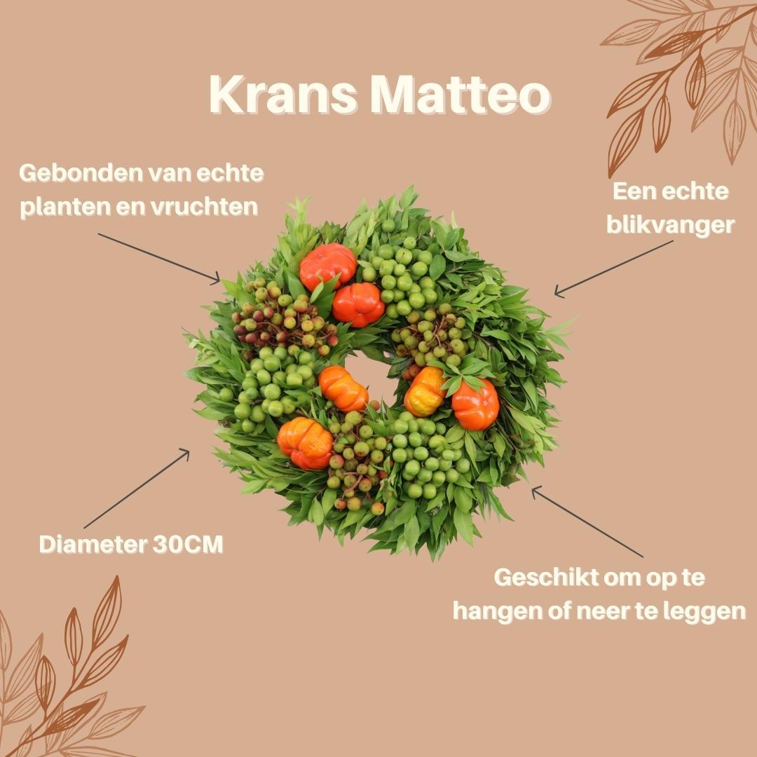Echter Kranz Matteo | Ø 30 cm - Pflanzfix24