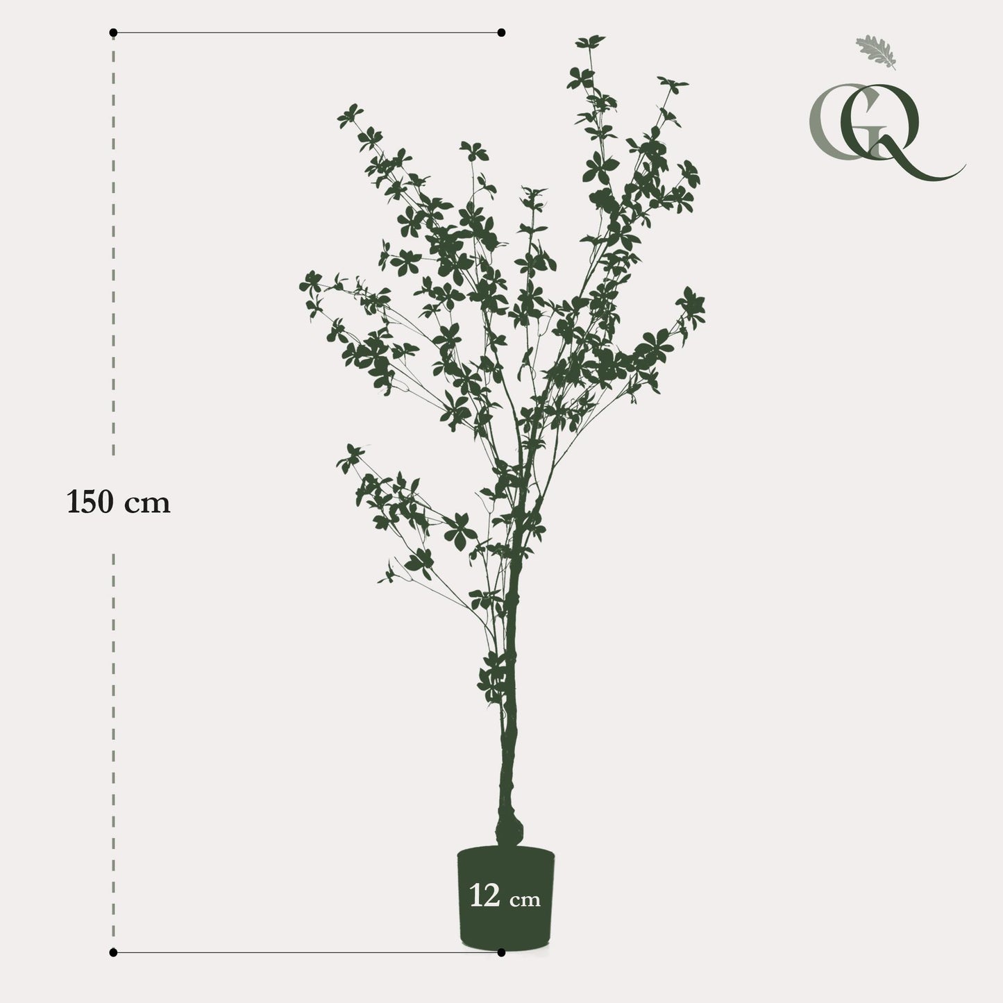 Kunst-Tropaeolum Speciosum 150 cm – Ostindische Kirsche | Pflanzfix24.de - Pflanzfix24.de