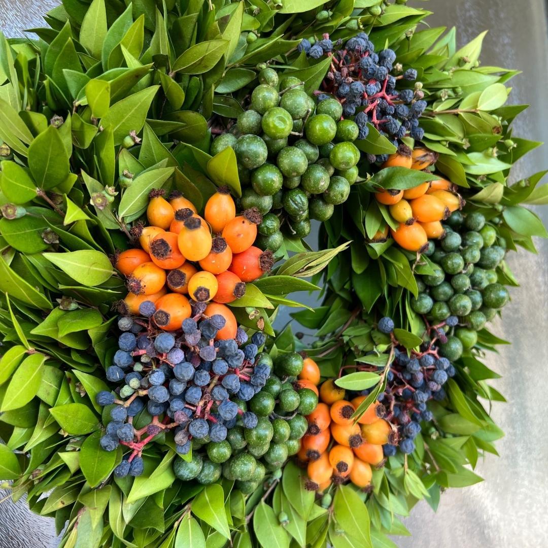 Herbst Deko Kranz Luca | Ø 30 cm | Pflanzfix24