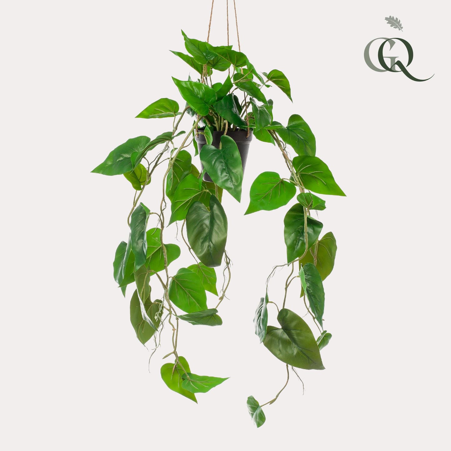 Kunstpflanze Philodendron Hängepflanze 80 cm – Pflegeleicht & Realistisch | Pflanzfix24.de - Pflanzfix24.de