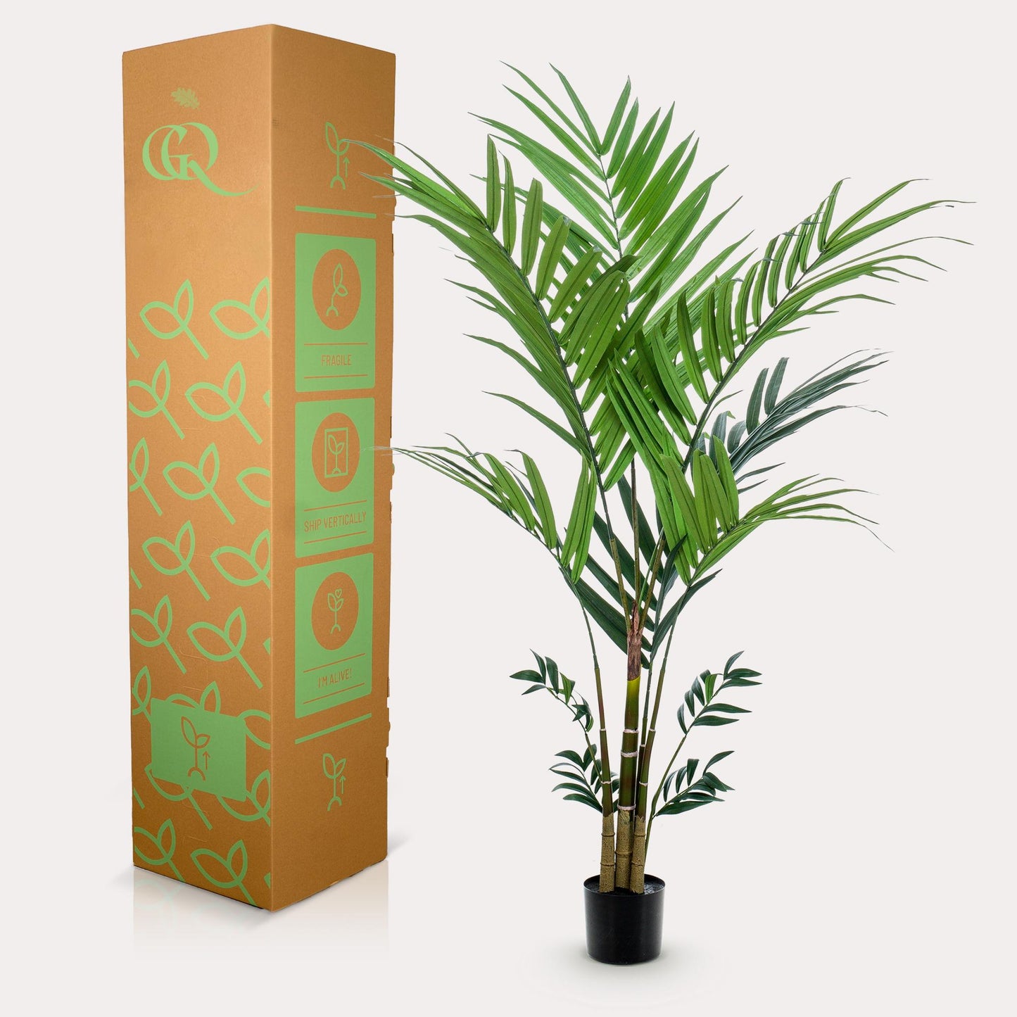 Kunst-Kentiapalme 180 cm - Tropenflair von Pflanzfix24