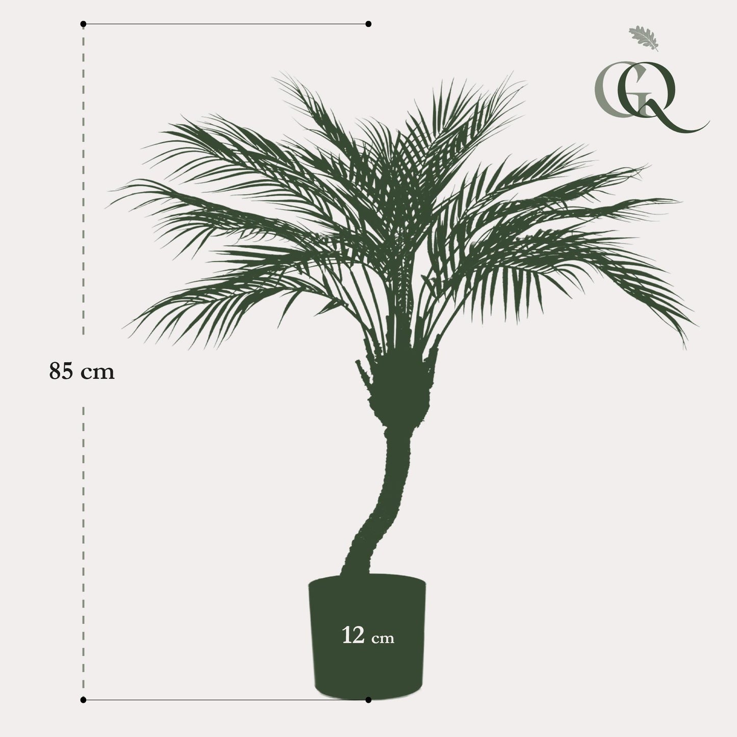 Kunstpalme Chamaedorea Elegans 85 cm – Pflanzfix24.de - Pflanzfix24.de