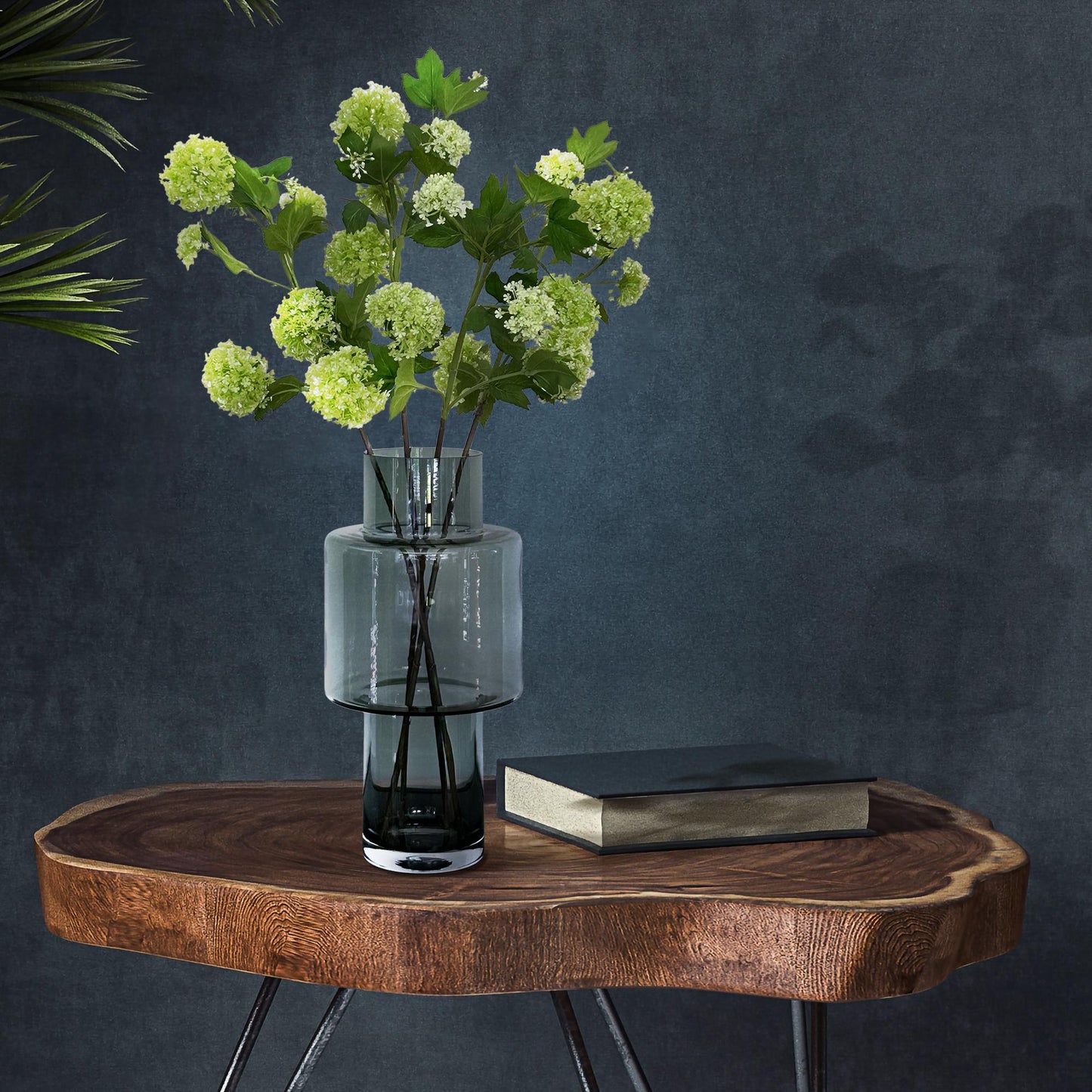 Kunstzweige Viburnum Opulus Crème – 4er Set – 75 cm | Pflanzfix24