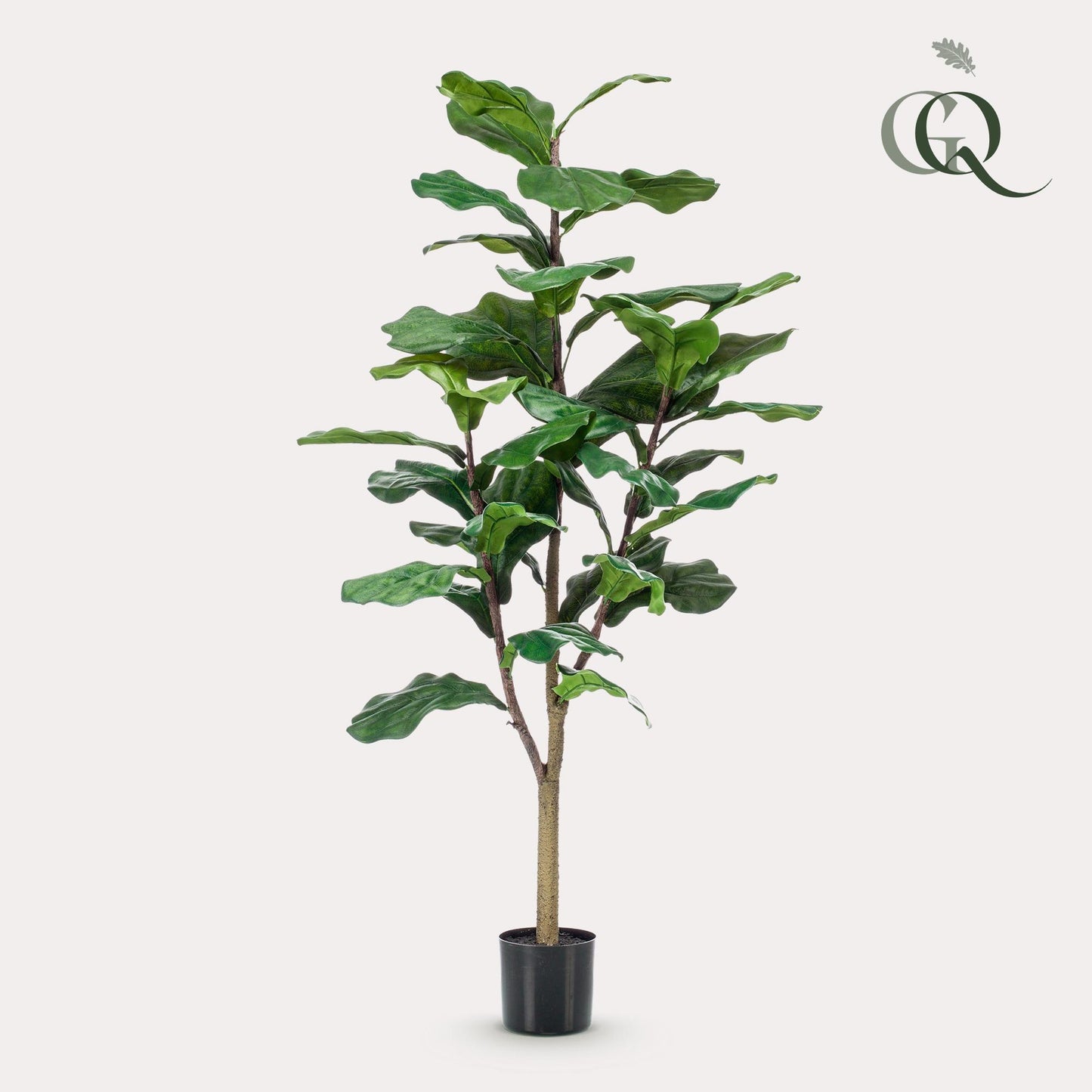 Ficus Lyrata Kunstpflanze 120cm – Tabakpflanze | Pflanzfix24.de - Pflanzfix24.de