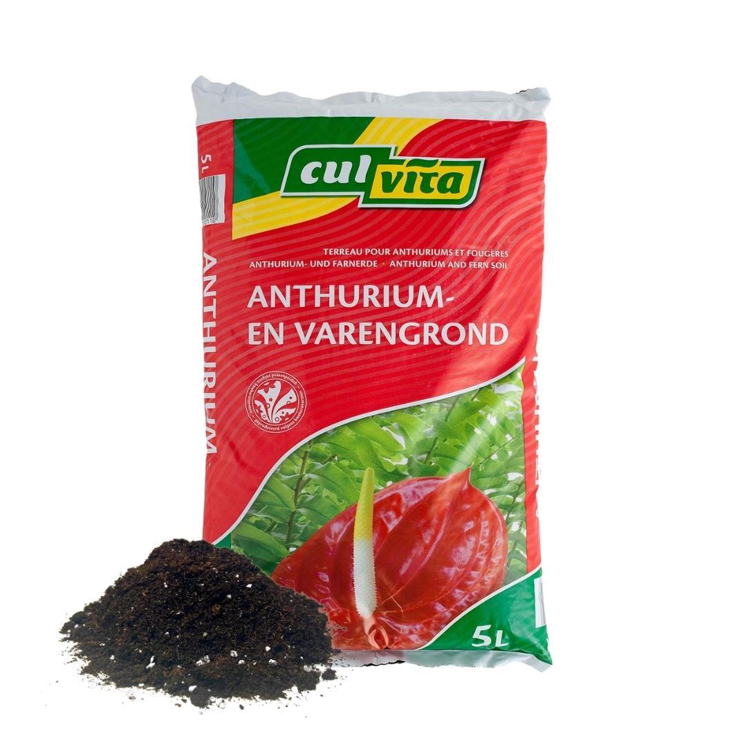 Culvita - Anthurium and Fernerde 5 Liter - Blumenerde - Pflanzfix24.de - Pflanzfix24.de