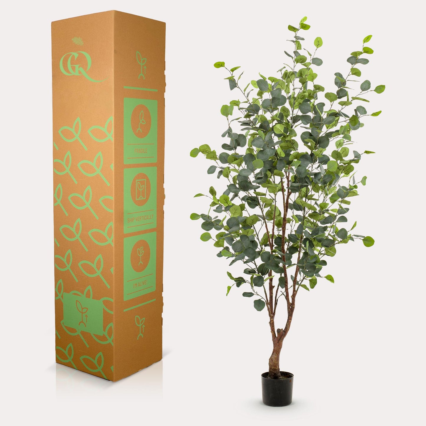 Eucalyptusbaum Kunstpflanze 140cm – Blauer Gummibaum | Pflanzfix24.de - Pflanzfix24.de