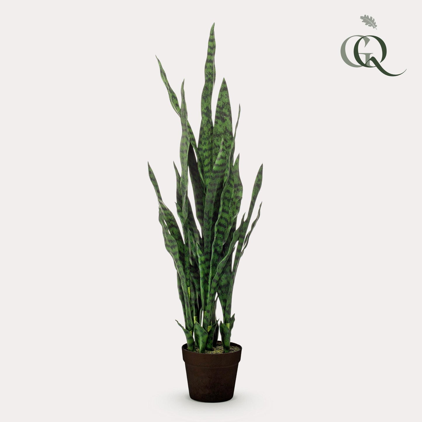 Kunst-Sansevieria Black Coral 97 cm – Frauenzunge | Pflanzfix24.de - Pflanzfix24.de