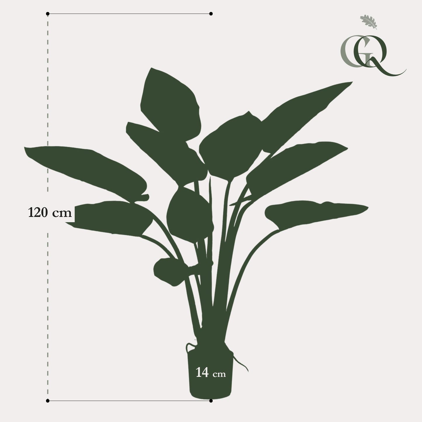 Kunstpflanze Philodendron 120 cm – Natürlich & Pflegeleicht | Pflanzfix24.de - Pflanzfix24.de