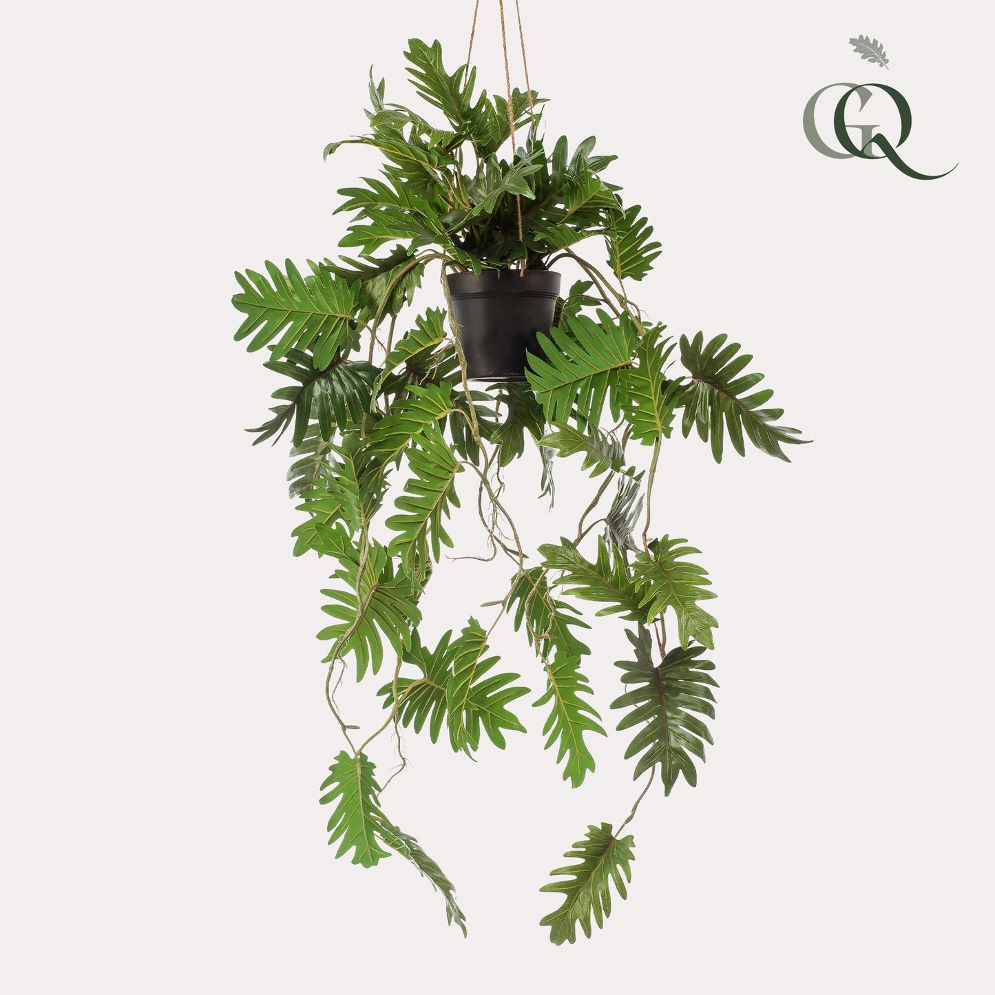 Kunstpflanze Philodendron 80 cm - Pflanzfix24.de - Pflanzfix24.de
