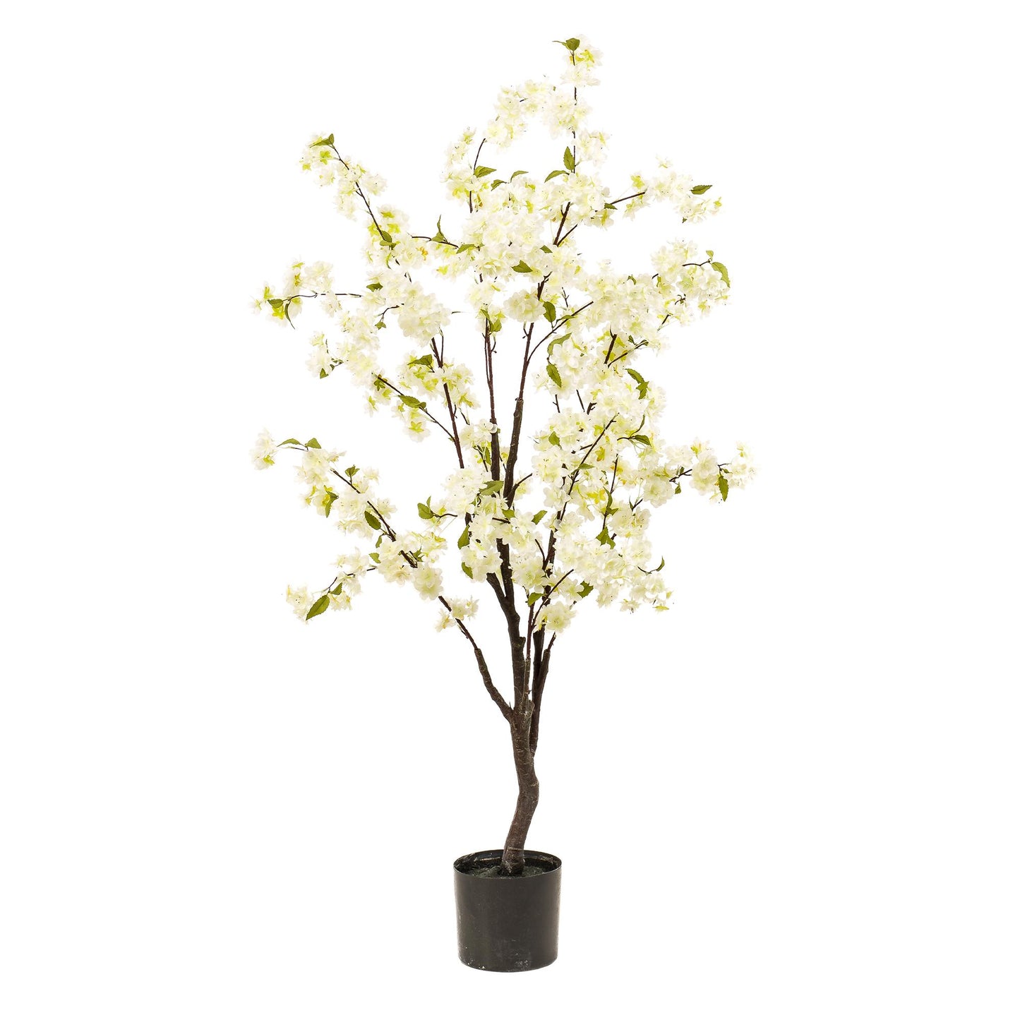 Kunstpflanze Prunus Kirschenblüte 135 cm Weiß | Pflanzfix24.de - Pflanzfix24.de