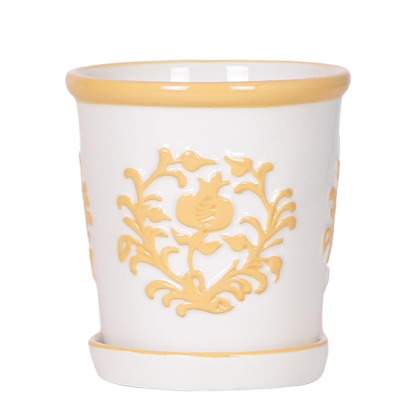 Kolibri Home Malaga Keramiktopf Ø9cm Hellorange | Pflanzfix24