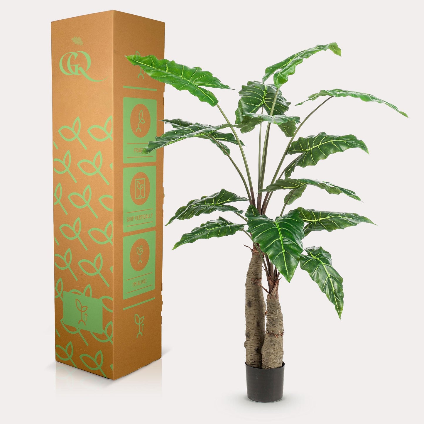 Kunst-Alocasia 150 cm – Pflanzfix24.de - Pflanzfix24.de