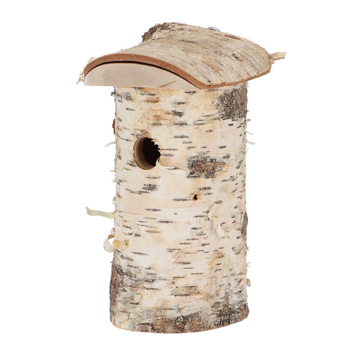 Vogelhaus Blaumeise Nistkasten aus Birkenholz – Pflanzfix24.de - Pflanzfix24.de