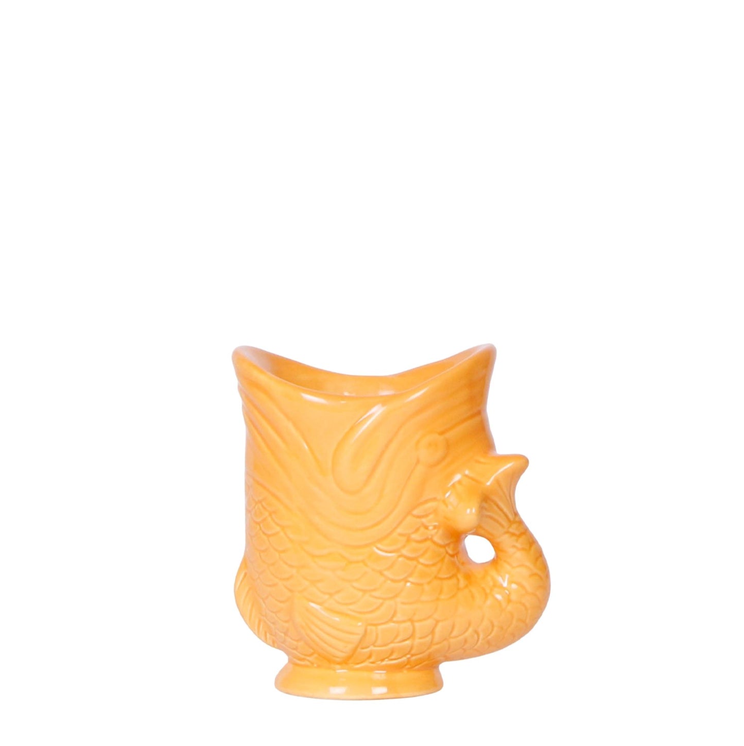 pflanzfix24 | Dekotopf Fish - Orange - Ø6cm