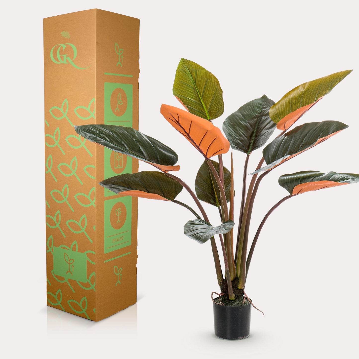 Kunstpflanze Philodendron 120 cm – Natürlich & Pflegeleicht | Pflanzfix24.de - Pflanzfix24.de