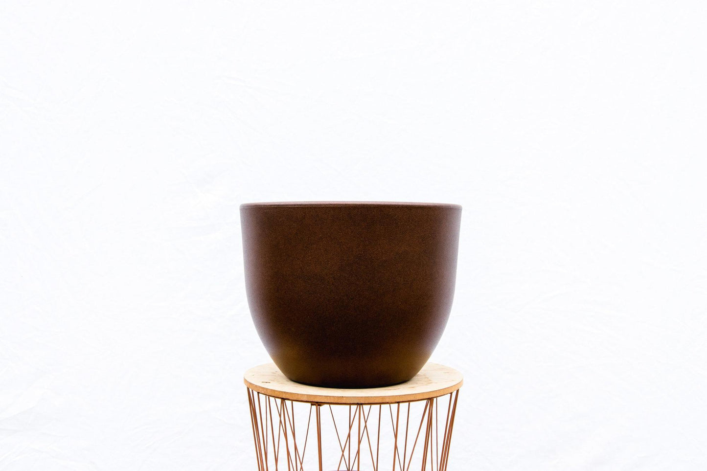 Blumentopf Eggy D65 Bronze XL Indoor/Outdoor – Pflanzfix24.de - Pflanzfix24.de