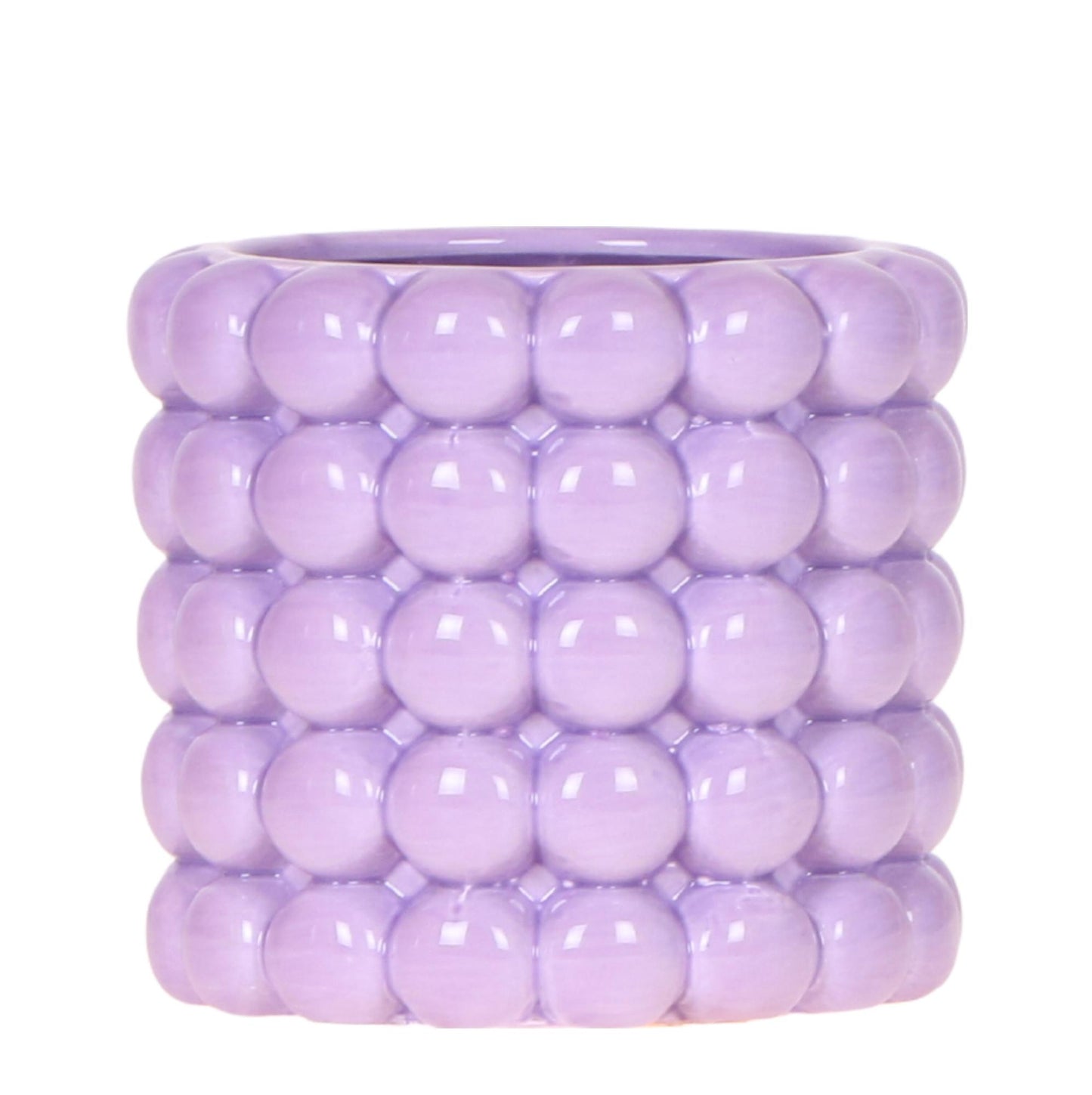 pflanzfix24 | Kolibri Home | Poppy Ziertopf - Purple - Ø9cm