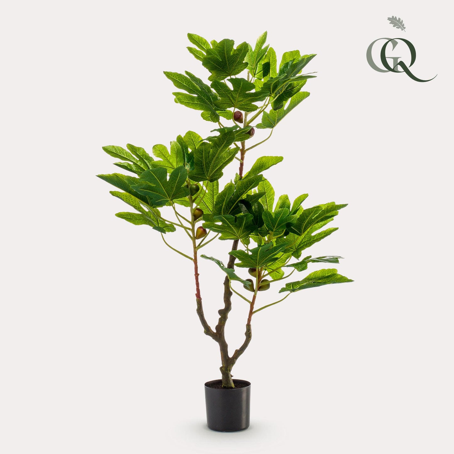 Ficus Carica Kunstfeigenbaum 95cm – Mediterran | Pflanzfix24.de - Pflanzfix24.de