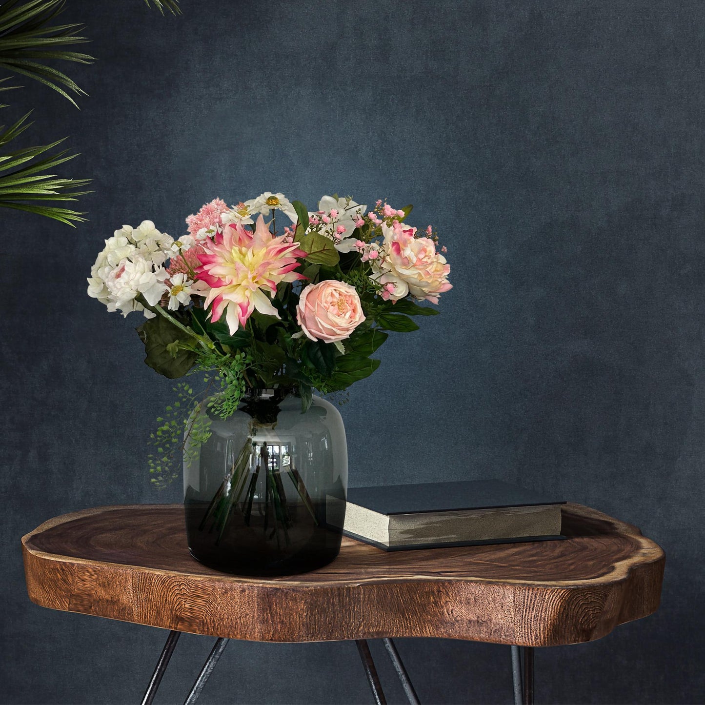 Kunstblumenstrauß Bouquet M – Pastel Lover – 40 cm von Pflanzfix24.de - Pflanzfix24.de