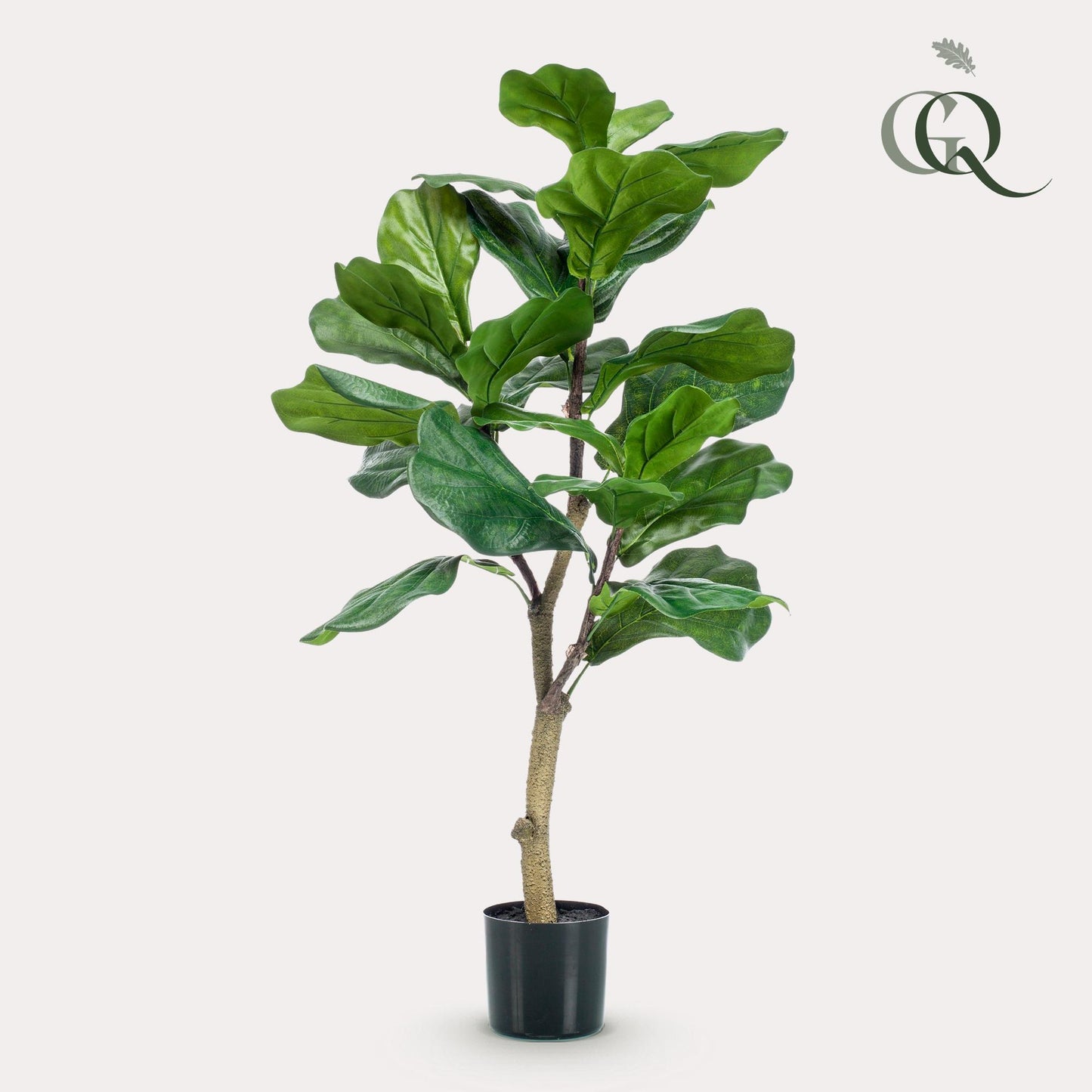Ficus Lyrata Kunstpflanze 90cm – Tabakpflanze | Pflanzfix24.de - Pflanzfix24.de