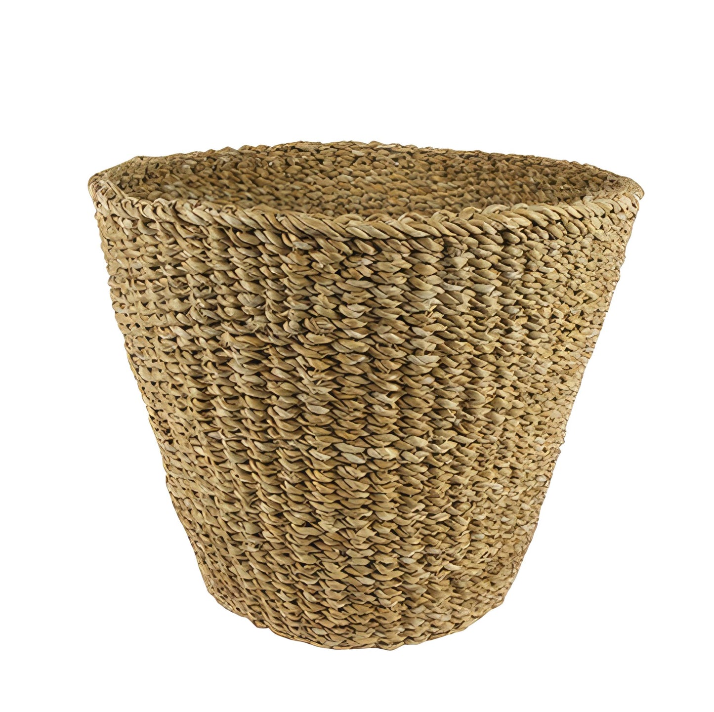 Korb Jip Natur L 37x31 cm – Handgefertigt & Nachhaltig | Pflanzfix24.de - Pflanzfix24.de