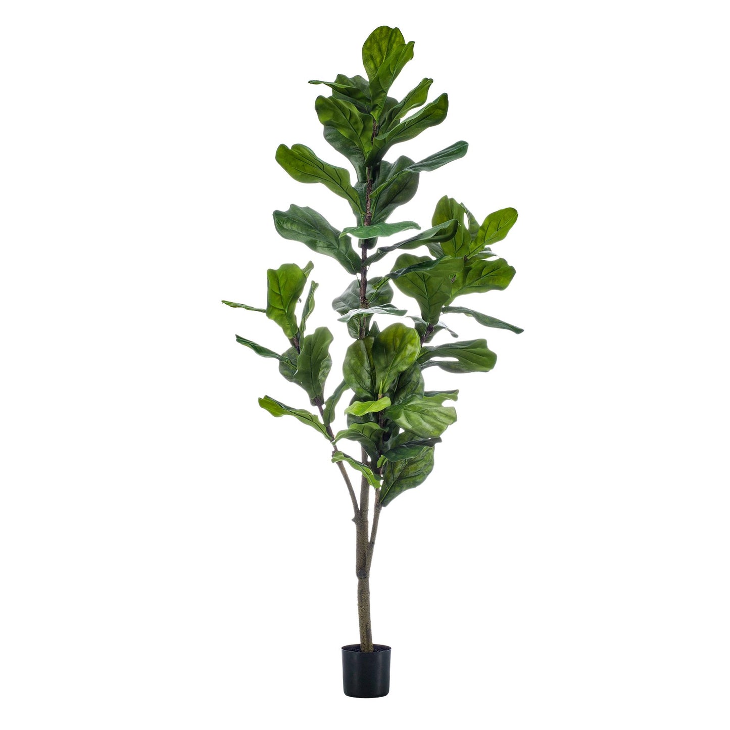 Kunstpflanze Ficus Lyrata 150 cm | Tabaksplant | Pflanzfix24.de - Pflanzfix24.de