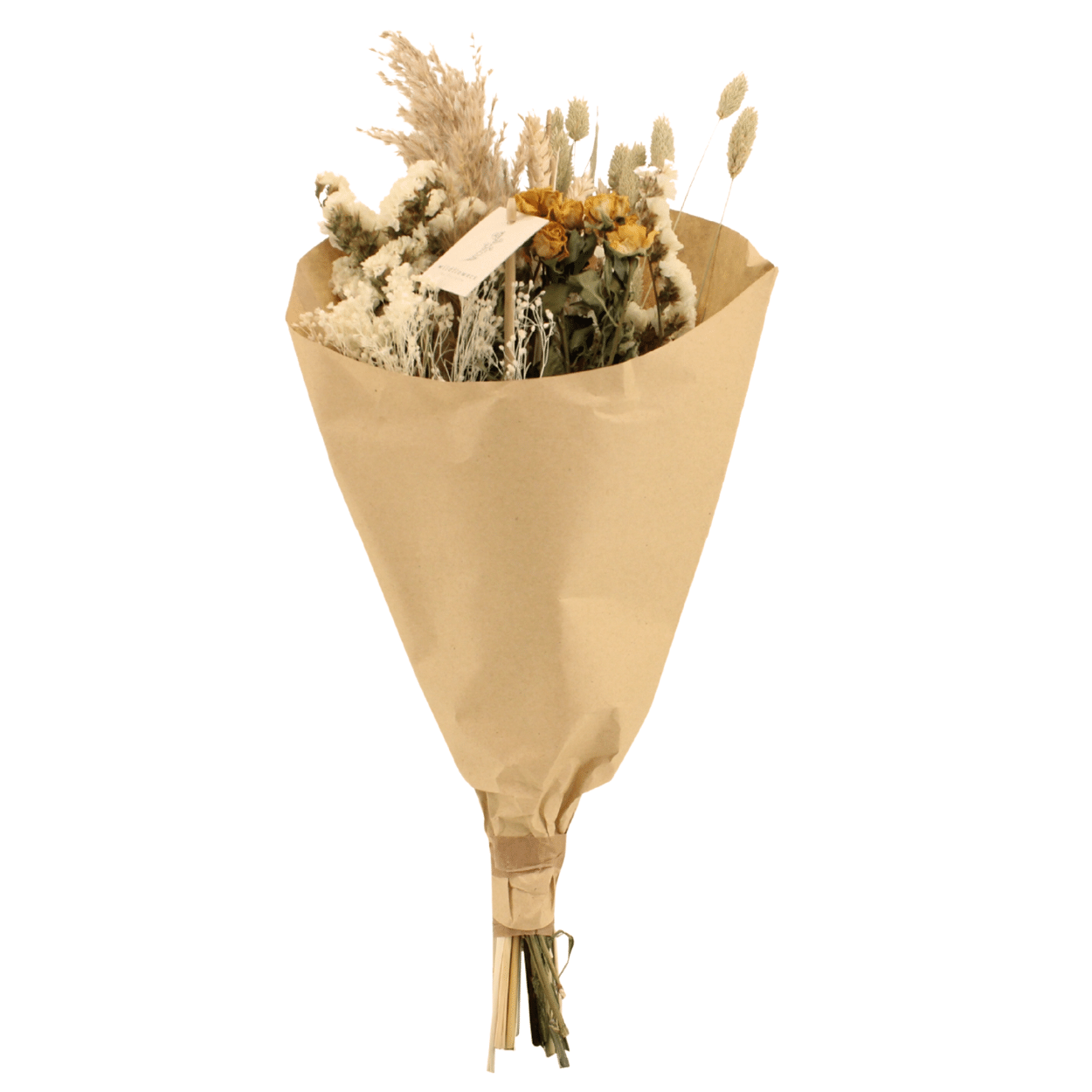 Trockenblumen Feldblumenstrauß Natürlich Ø20cm | Pflanzfix24.de - Pflanzfix24.de