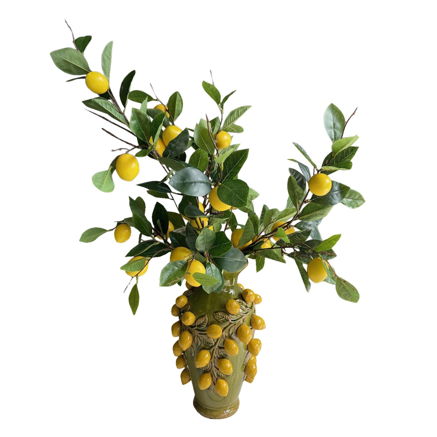 Kunstblumenstrauß Lemon Glow – 80 cm | Pflanzfix24.de - Pflanzfix24.de